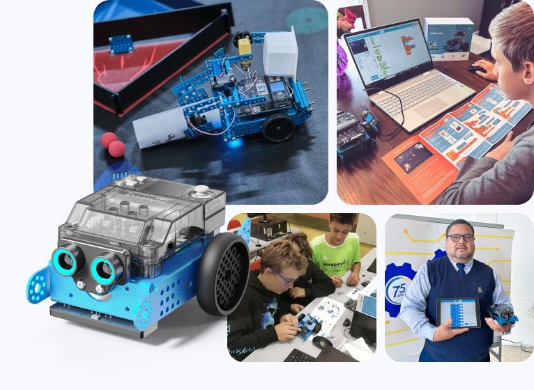 🚨Hey teachers...@MakeBlock is letting me giveaway a FREE #STEM Coding Robot: mBot2
For a chance to win:
✅Retweet
✅Follow @MakeBlock

You can also save $10 on your next order using code: save10
Learn more: makeblock.com/pages/mbot-neo…
#TeacherAppreciationWeek