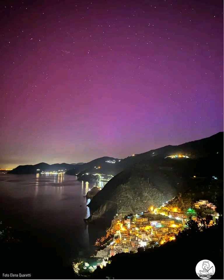 @astrosteven_ Ci siamo anche noi! (anche se io dormivo... 🙄)

📷 Elena Quaretti
#Auroraborealis #Cinqueterre #LaSpezia