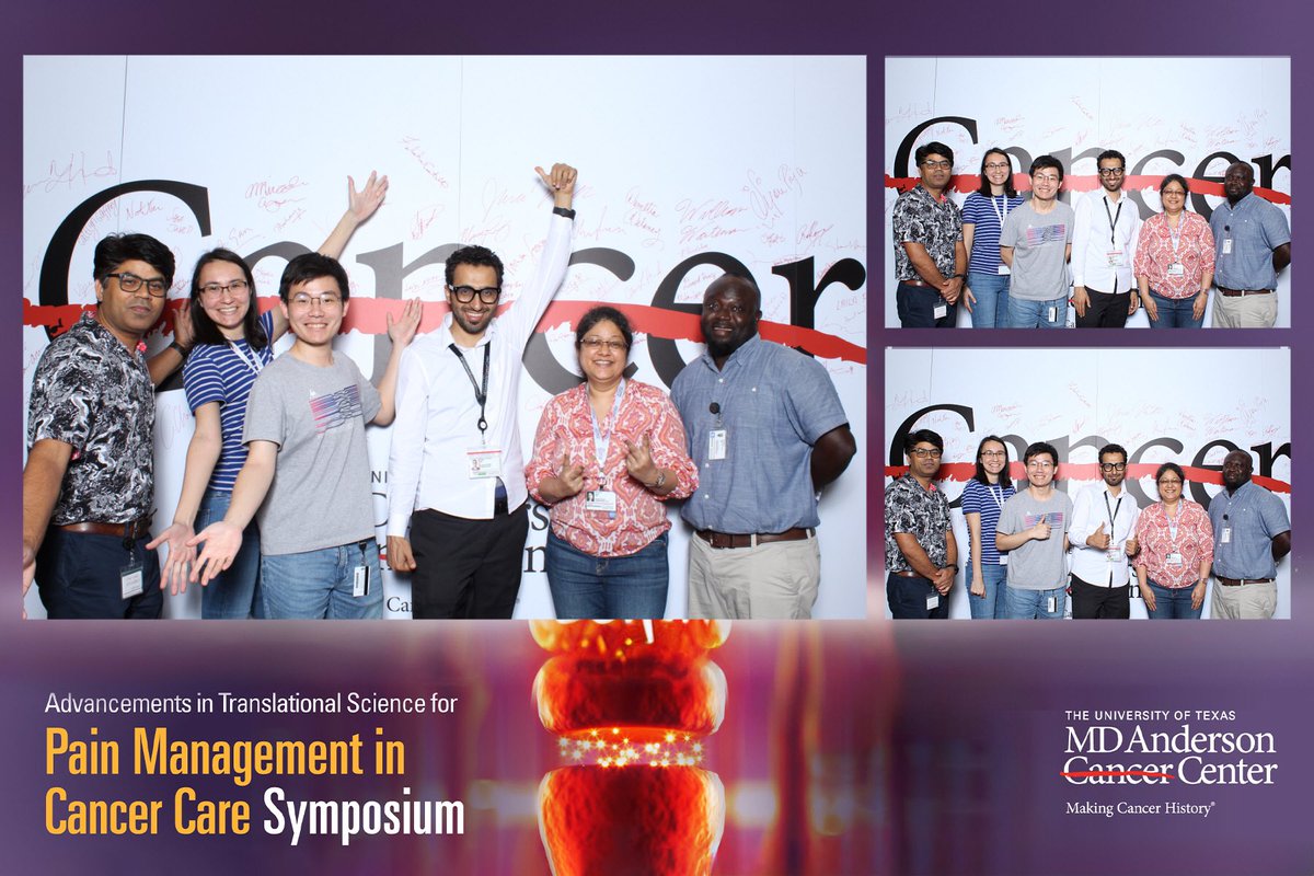Yuan Pan (@yuanpan3) on Twitter photo We're leaning about pain <a href="/MDAndersonNews/">MD Anderson Cancer Center</a>! Great event thanks to the organizers <a href="/AndrewShep82/">Andrew Shepherd</a> <a href="/DrPeterGrace/">Peter Grace, Ph.D.</a> #CancerNeuroscience We're leaning about pain <a href="/MDAndersonNews/">MD Anderson Cancer Center</a>! Great event thanks to the organizers <a href="/AndrewShep82/">Andrew Shepherd</a> <a href="/DrPeterGrace/">Peter Grace, Ph.D.</a> #CancerNeuroscience