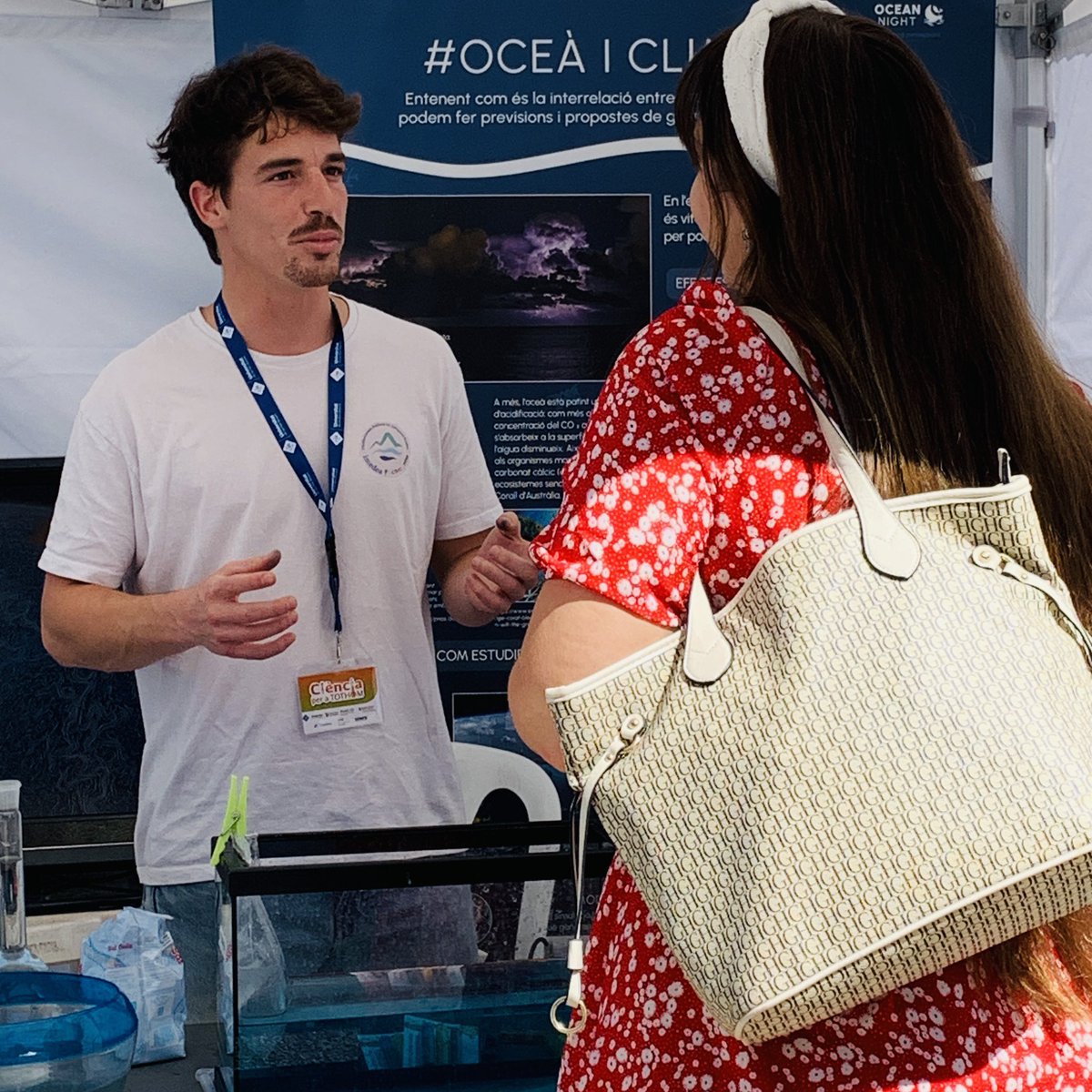 Moltes gràcies @UIBuniversitat per acostar la ciència que fem a l'IMEDEA a tants estudiants #Ciènciaperathom Ens veiem de nou el proper any! #ocean #research #oceanliteracy #swot