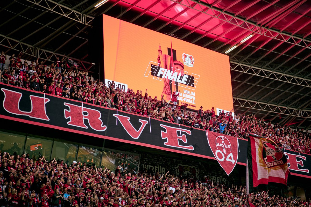 bayer04fussball's tweet photo. #Throwback 🔙 #UEL Halbfinale #B04ASR (9/10)
#FinallyRed | #aCROSSeurope https://t.co/fLcl1MToXW