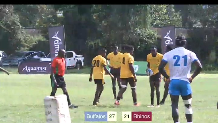 The Kabras Sugar Buffaloes secure their first win over Faiba Mobile Rhinos in the 2024 Rugby Super Series clash at Nakuru Athletic Club FT Buffaloes 27, Faiba Mobile Rhinos 21 Congratulations Buffaloes Up Next..KCB Banks Lions vs Cheetahs #RugbyKE I #RSS I #RugbySuperSeries