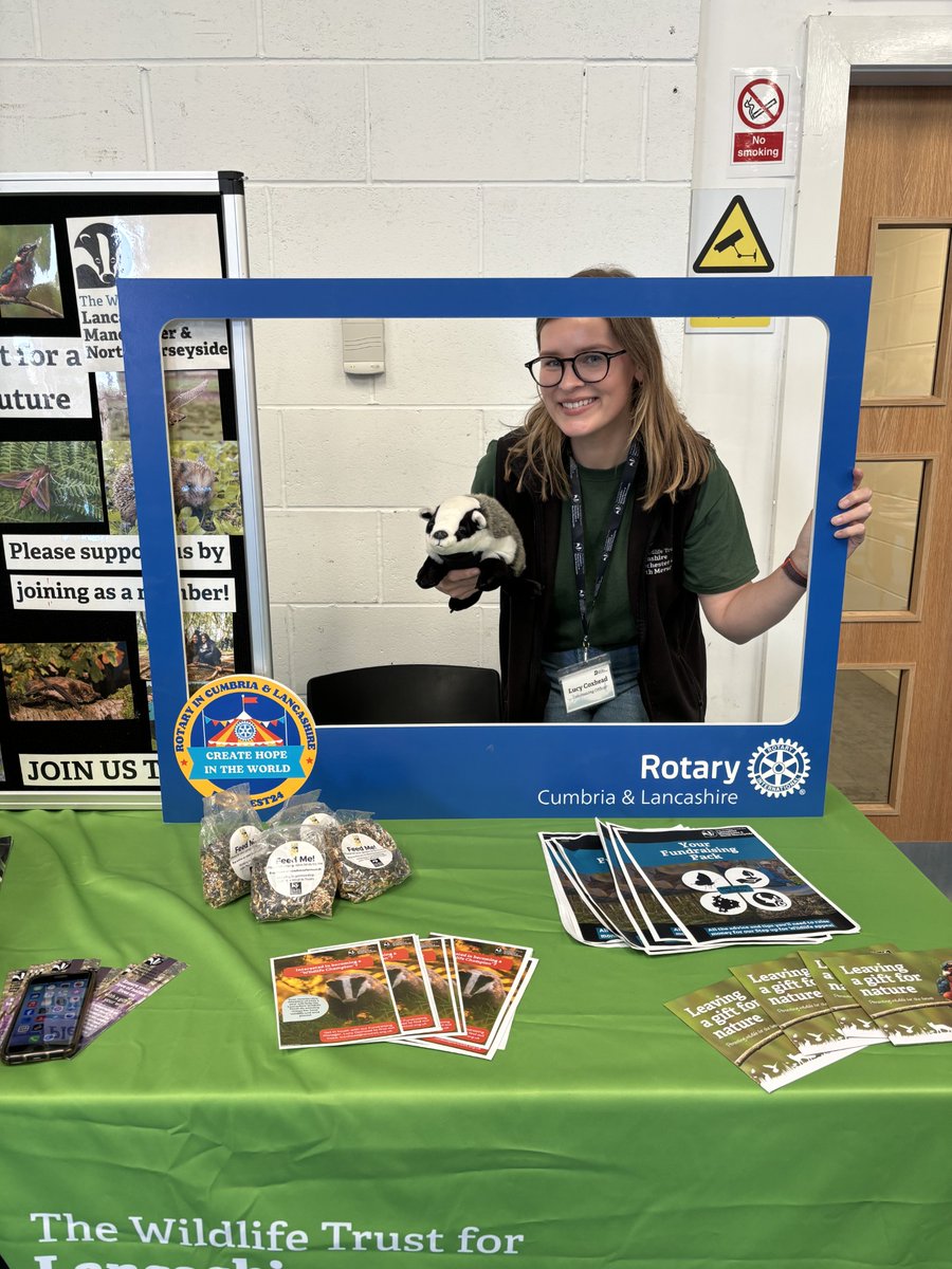 We're here today at Rotafest, a celebration of the achievements and support the Rotary Clubs of Lancashire and Cumbria offer to local charities and causes. We met with members of Lytham Rotary, who recently joined as our first ever 'Wildlife Champions' group. (1 of 2)