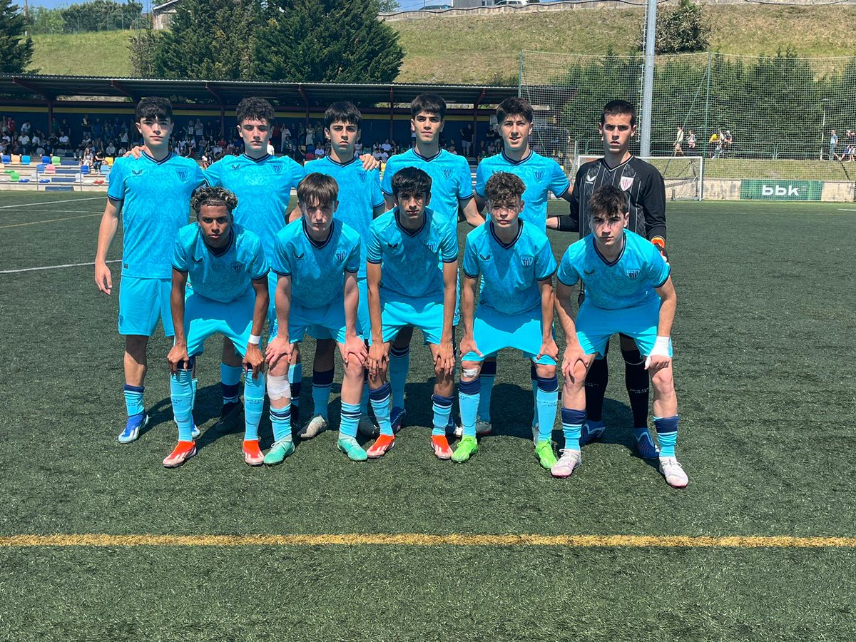 CANTERA I Triunfo a domicilio del Cadete A en Los Llanos. @clubportugalete 1⃣-2⃣ #AthleticClub ⚽️ Sergio, Enaitz #AthleticLezama 🦁