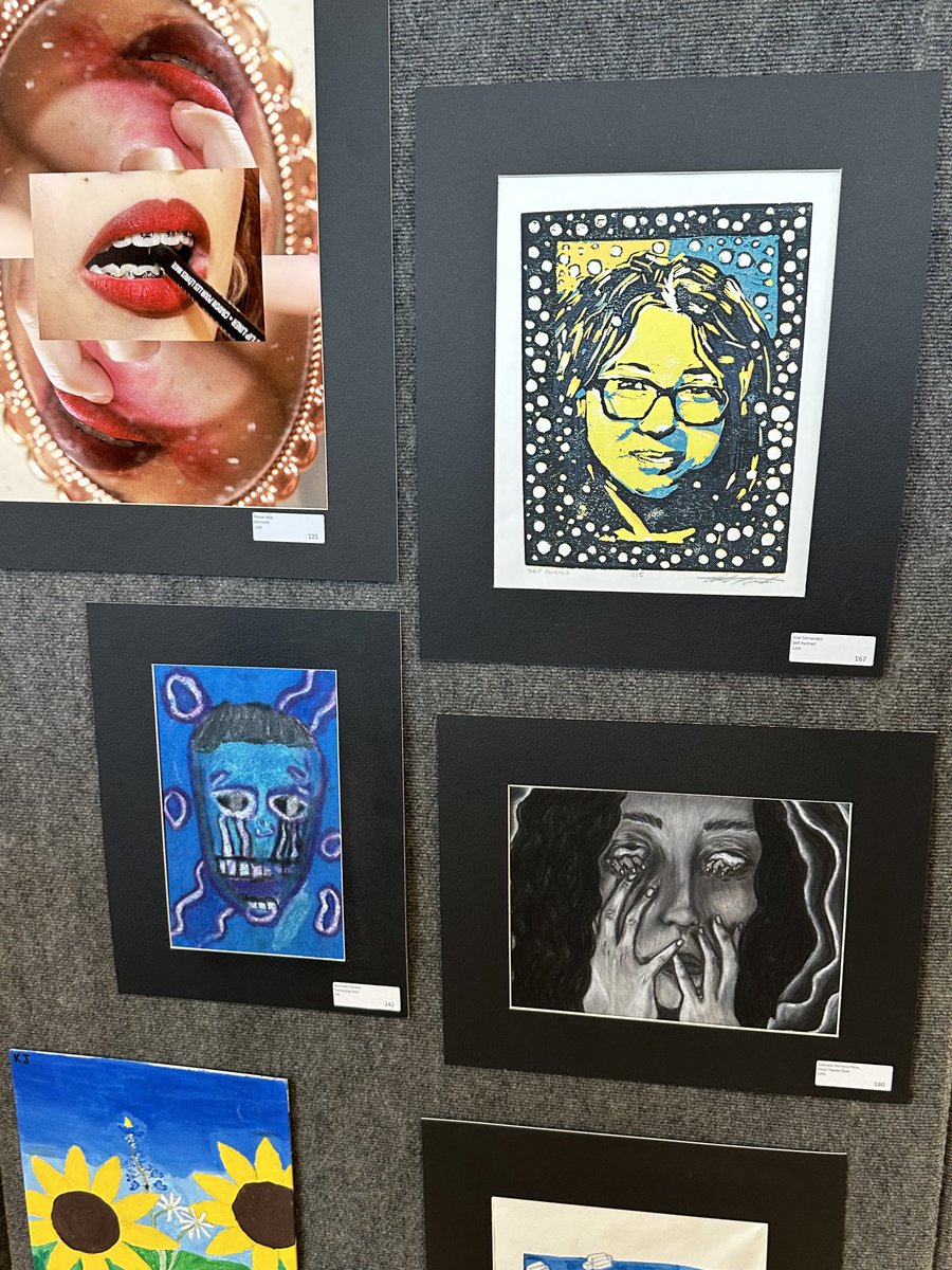 The ⁦@AldineChoice⁩ School 2nd Annual Art Event ⁦@BakerRipley⁩ Reunion Hall showcased talented student art.Families & students showed up to #AmplifyArt. #MyAldine ⁦@drgoffney⁩ ⁦@AldineArt⁩ ⁦@NewmanKaileigh⁩ ⁦@AldineISD⁩ @OOT_AldineISD⁩ ⁦