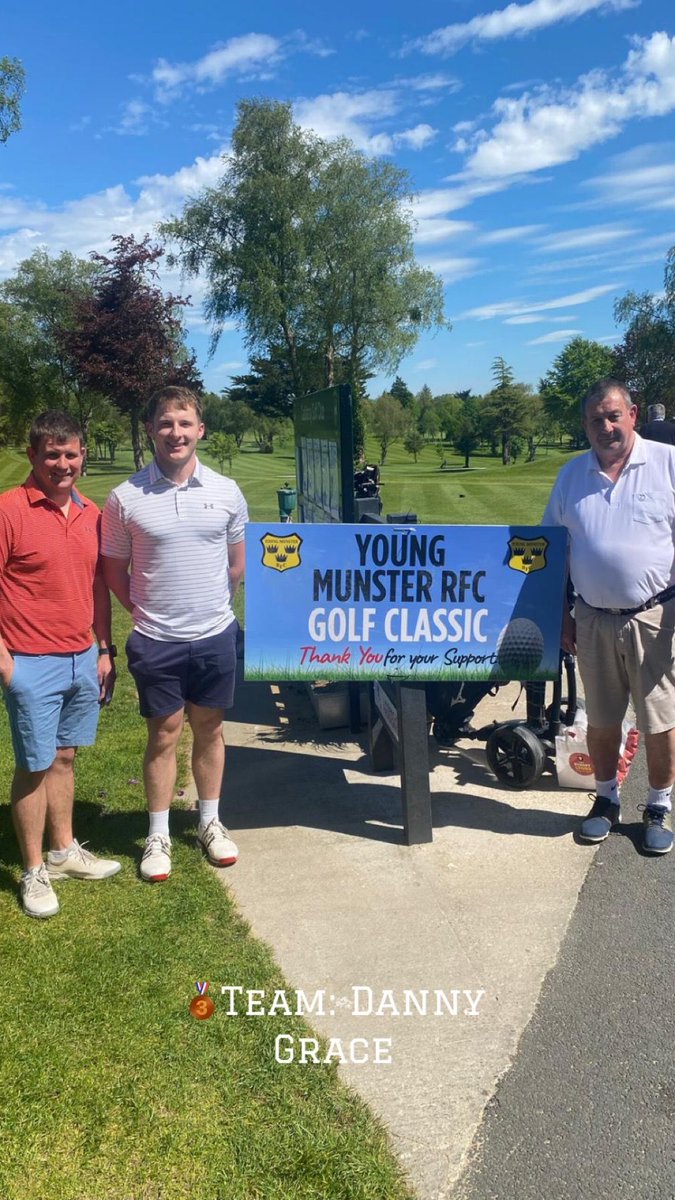 Fantastic day & weather for our Annual Golf Classic held in Castletroy GC yesterday,a big thank you to all Teams who took part & all our tee box sponsors who contributed to making the day so successful ..Congrats to STS Team(1st) Fine Fines (2nd) & Danny Grace Team (3rd)