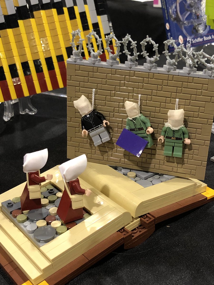 I wonder if I could get my LEGO book signed by Margaret Atwood? 

I would gladly send her a lego part with return postage but I doubt <a href="/MargaretAtwood/">Margaret E Atwood</a> would do that for lil ole me. 

#handmaidstale #distopia #ourfuture #thepresent #women #womensrights #keepfighting #lego #afol