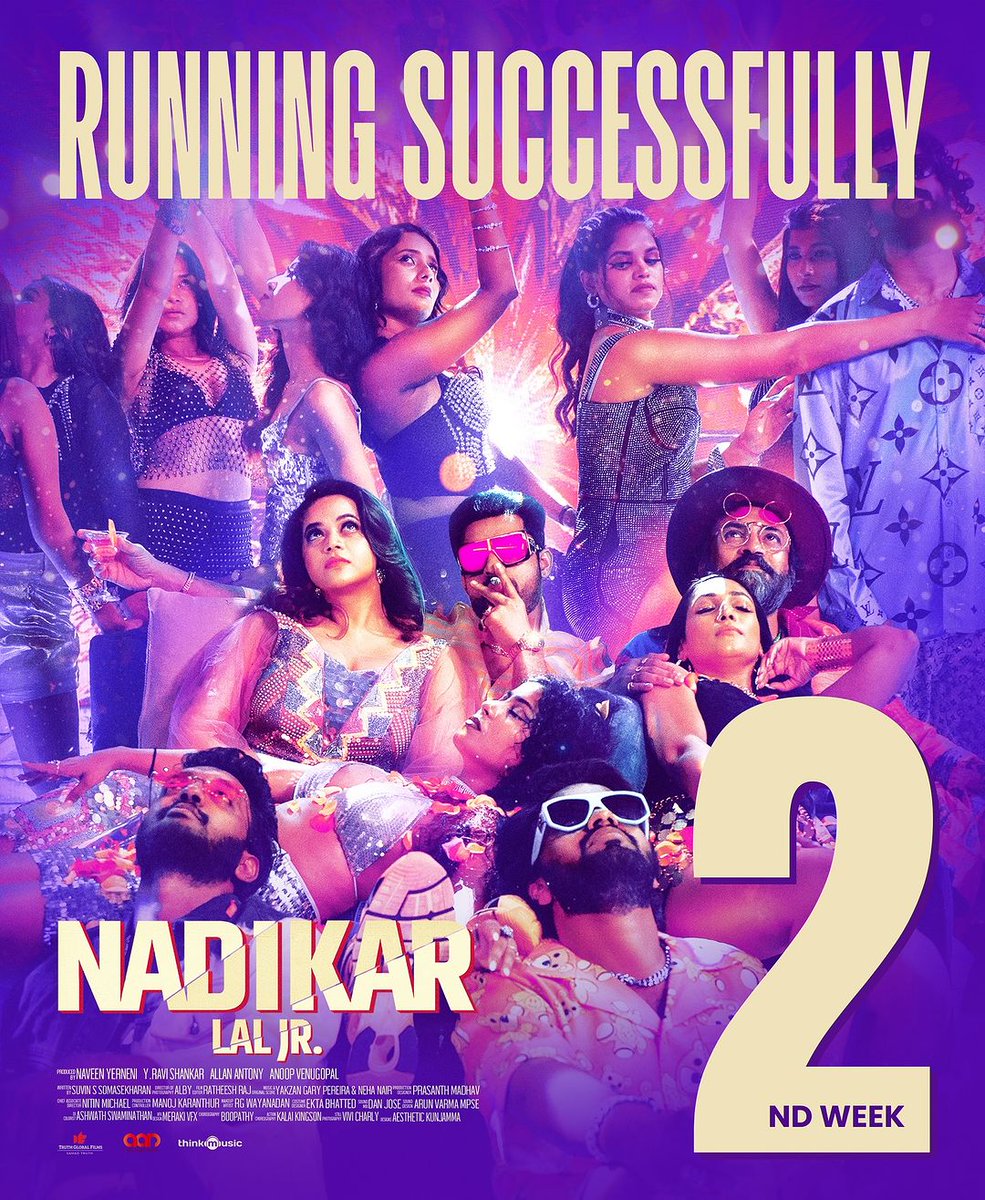 #Nadikar running successfully in theatres near you 🌟
#TovinoThomas #Bhavana #MangoMalayalam