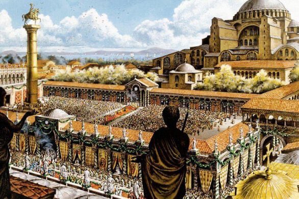 On #ThisDayInHistory in 330, Constantine the Great dedicated Byzantium as the new capital of the Eastern Roman Empire renaming the city as Constantinople.

His decree would help transform it into the largest city in the empire and a major commercial center of the world.