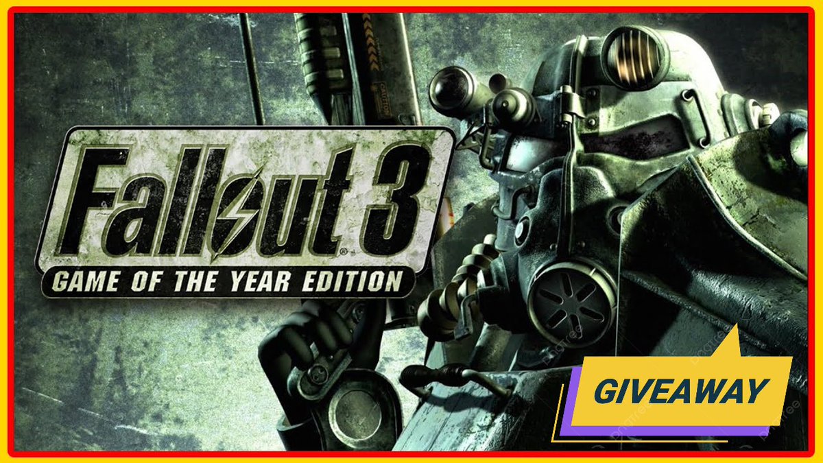 🎁DUBLE GOG GAME GIVEAWAY 🎁 Sponsored by @SagiSensei

☢️'Fallout 3: Game of the Year Edition'☢️ 2X GOG Key

✅Follow + 🔀Retweet + 💟Like

⏰ 120 min 🏆2 Winners!

📩DM me to sponsor a giveaway like this.
#Giveaways #FreeGames #GOG #GOGKeys #FreeGameKeys