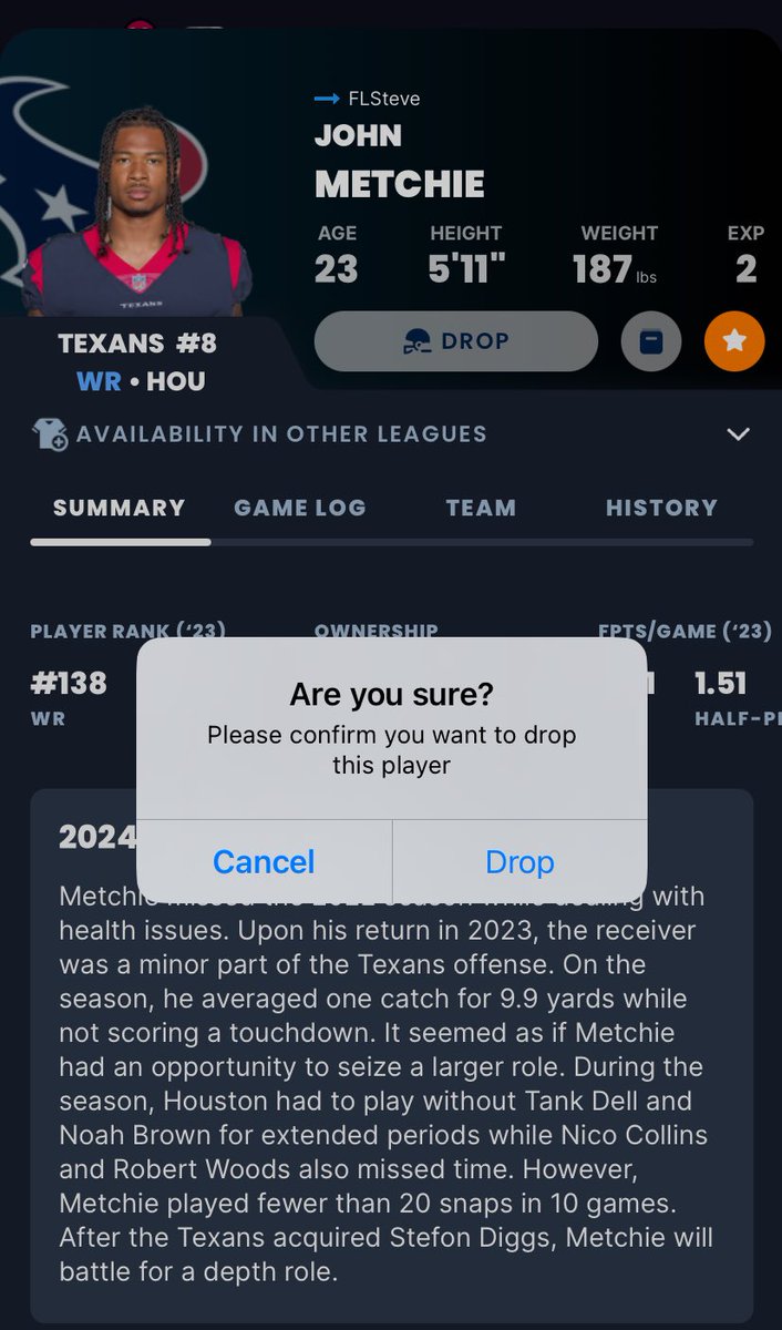The Fantasy Ladder🪜(Steve) tweet media