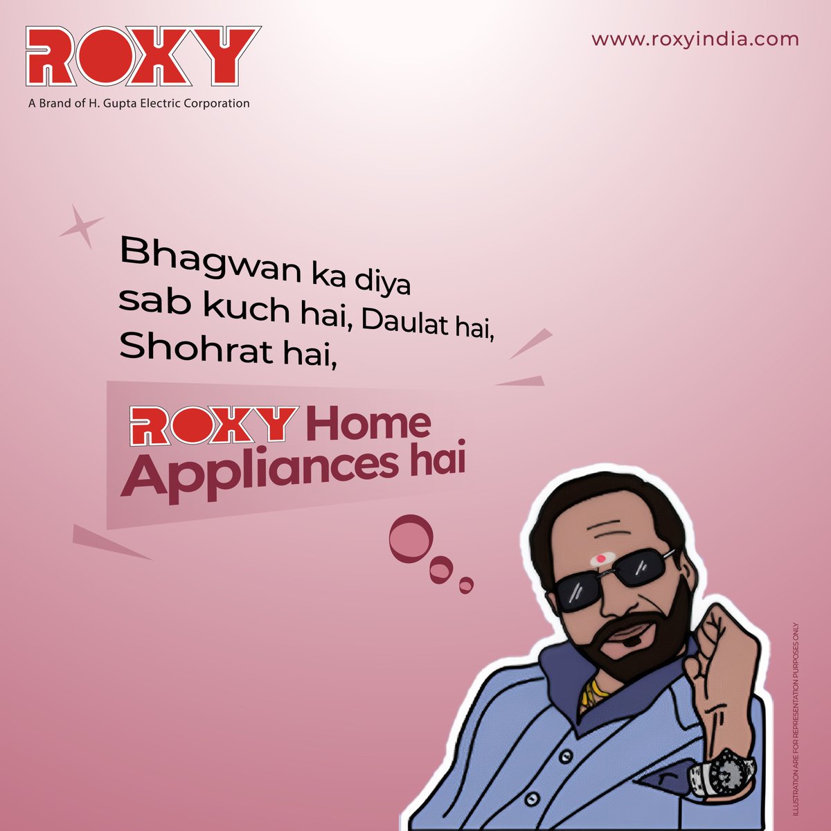 When You have Roxy Home Appliances you will like Bhagwan ka diya sab kuch hai, Daulat hai, Shohrat hai, ROXY Home Appliances hai. 🏠✨ . . . . For more visit:- roxyindia.com . . . . #RoxyHomeAppliances #HomeComforts #Grateful #HomeIsWhereRoxyIs