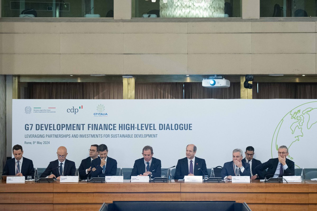 enricopetro's tweet image. Successful @G7 Development Finance High-Level Dialogue organised by
@GruppoCDP at @ItalyMFA in Rome with key leaders from G7, African & International Finance Institutions to foster partnerships and investments for #SustainableDevelopment in Africa cdp.it/sitointernet/p… #G7Italy
