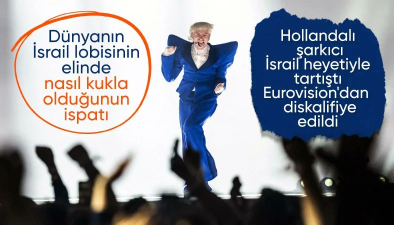 İsrail heyetiyle gerilim yaşayan şarkıcı Joost Klein, Eurovision 2024 finalinden diskalifiye edildi ensonhaber.com/dunya/hollanda…