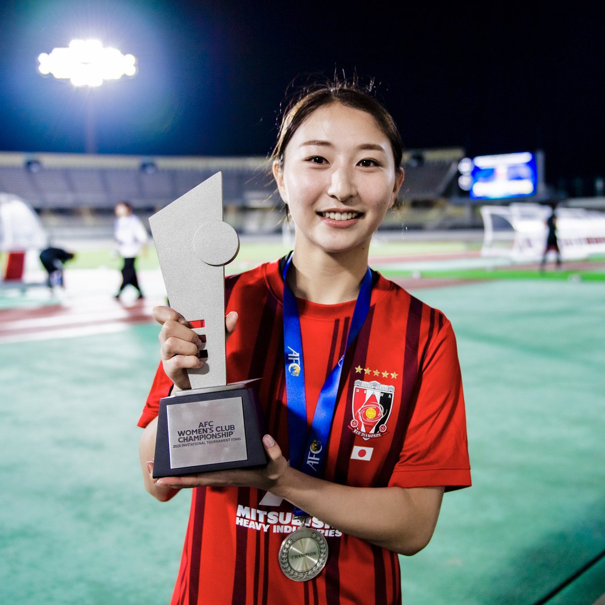 yuzuho_19's tweet photo. ASIA CHAMPION♦️🏆

#最強愛さレッズレディース https://t.co/MhLp7R7ugi