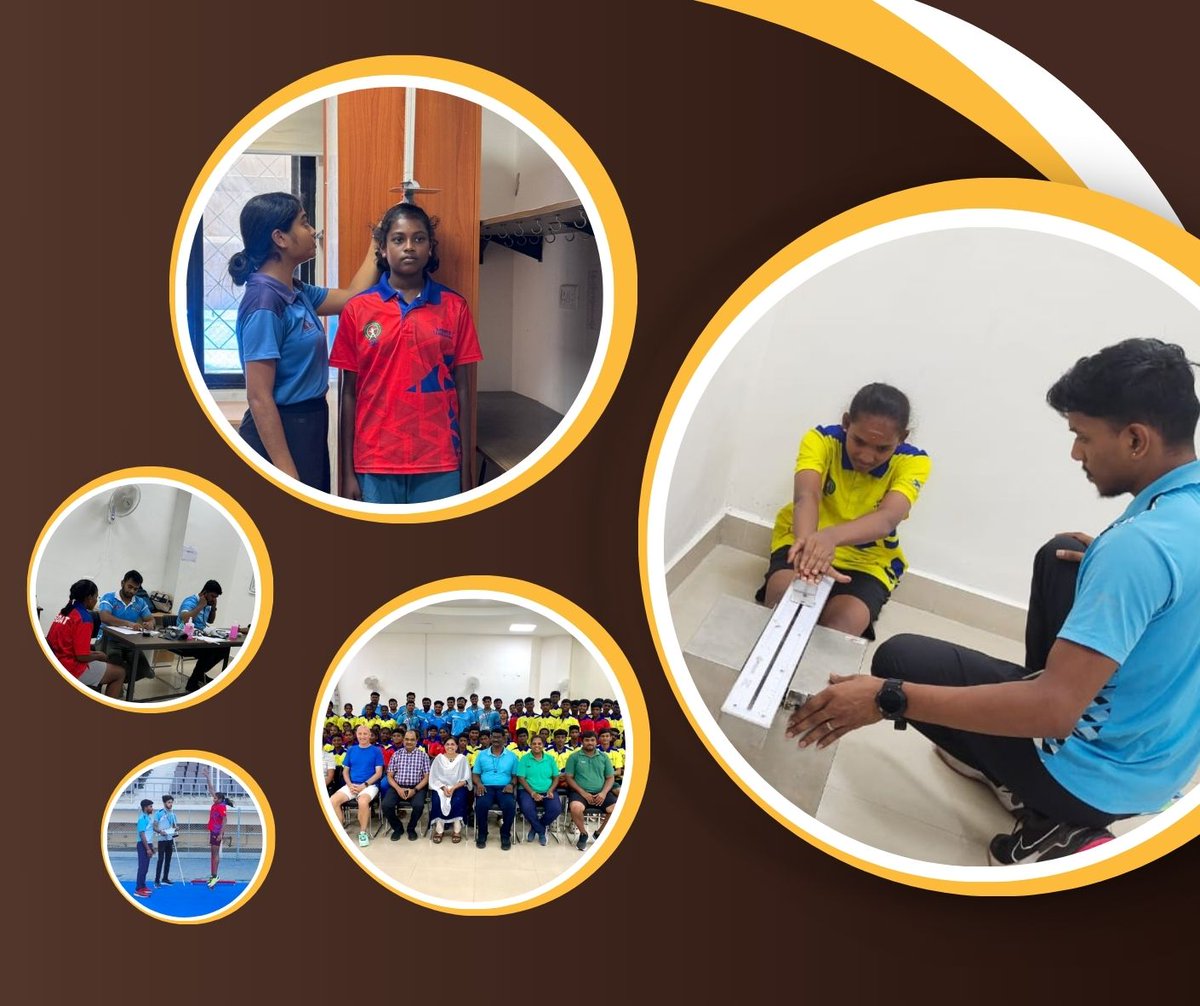 SDAT, in association with Sri Ramachandra Centre for Sports Science - SRCSS, conducted first ever sports science assessments for 58 hockey students from various SDAT’s Sports Hostels at MRK Hockey Stadium, Chennai.

@CMOTamilnadu @Udhaystalin @TNDIPRNEWS

#TalentSDAT #SportsTN