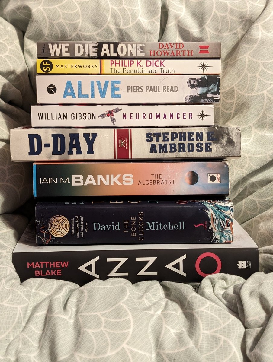ByYourBedside's tweet image. It's my Godparents' 70th birthdays this year, so I've bought them each 8 books, starting the year they were born, and then one published every subsequent decade. 🎁🎁

It's been great fun sourcing these books, and I'm tempted to read them myself.