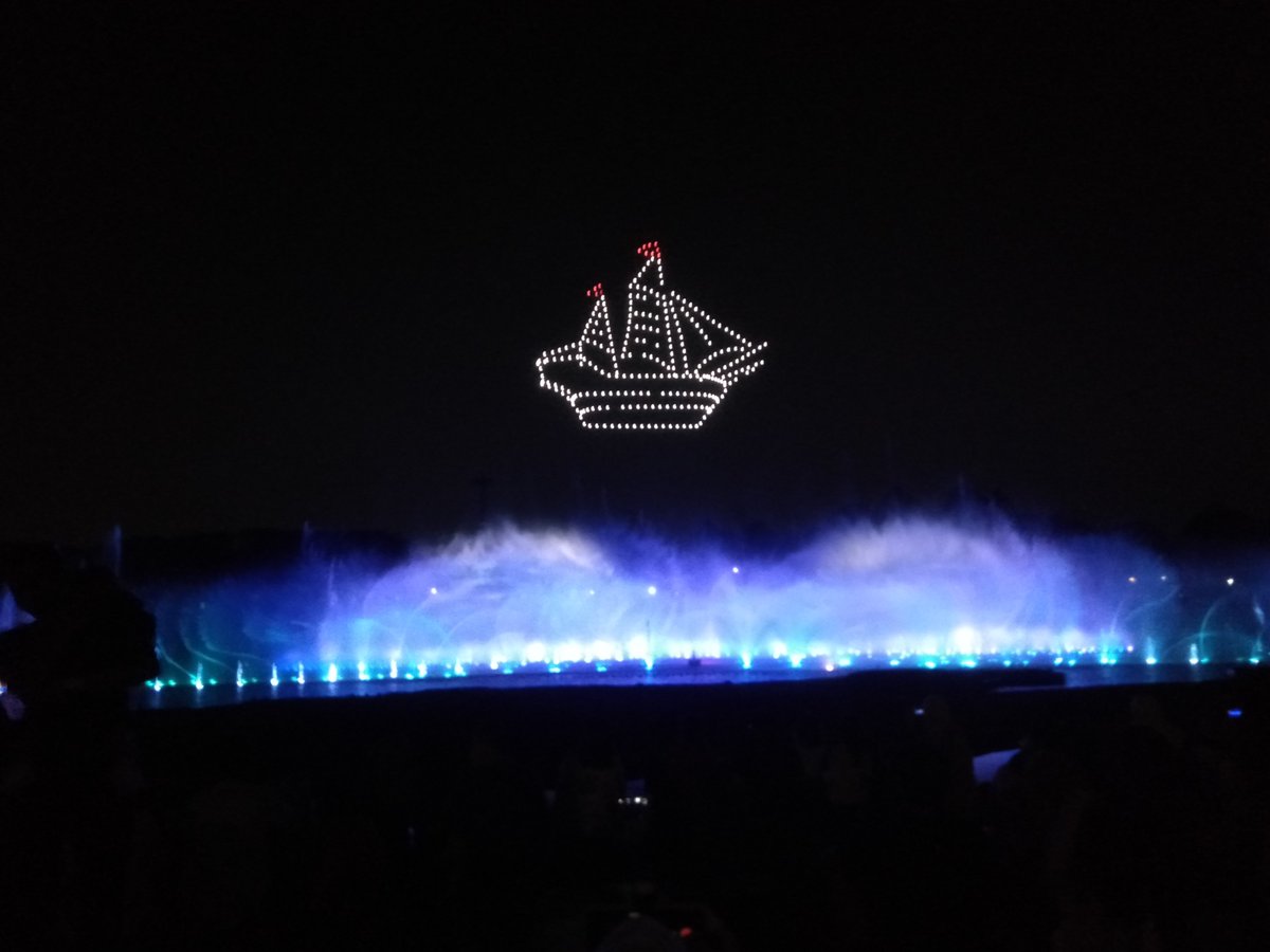 dmazadtya's tweet image. Saturday night w "Air Mancur Tirta Menari"⛲⛲ #tmii