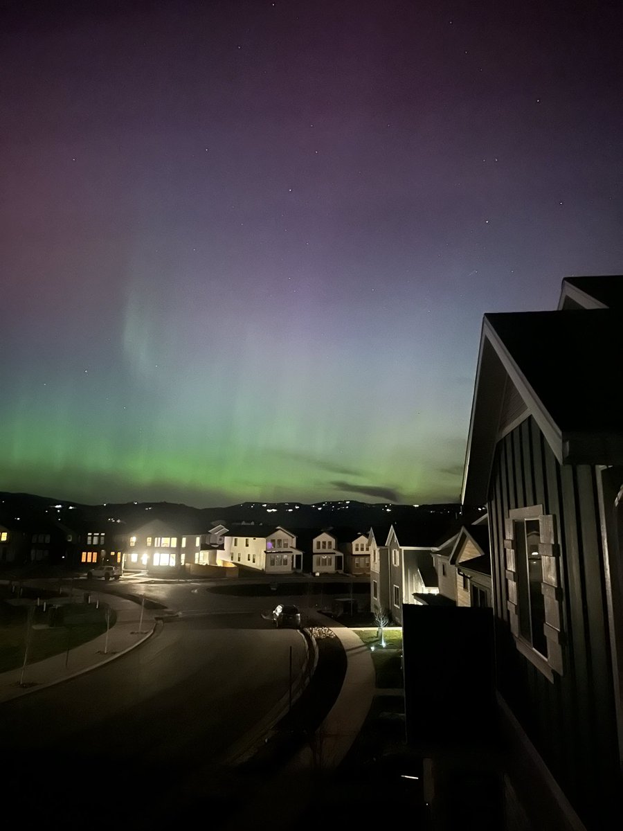 Northern Lights made their way to Utah