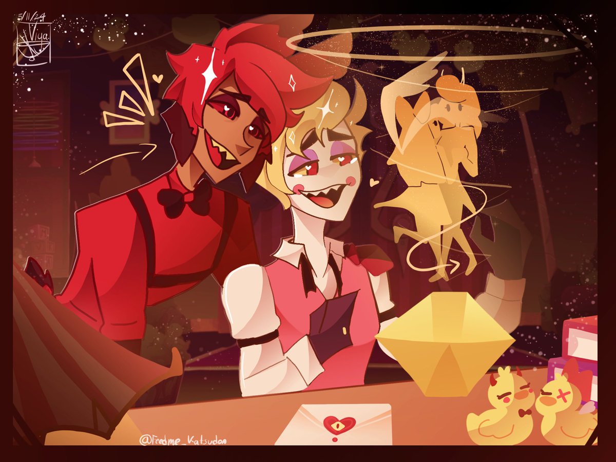 ✨💛I'M GRATEFUL FOR OUR FAMILY MORE THAN ANYTHING💛✨

Fathers preparing a wedding gift for their daughter and soon-to-be daughter-in-law 🥰

#HazbinHotel #HazbinHotelAlastor #HazbinHotelLucifer #HazbinHotelCharlie #HazbinHotelVaggie #Chaggie #Radioapple