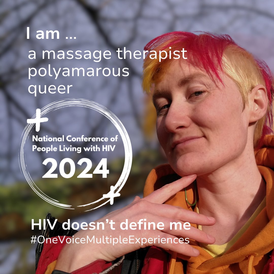 🗣️This year’s National Conference will bring together people living with HIV to celebrate the strength of our unified voice and multiple experiences #OneVoiceMultipleExperiences 🙌Today we honour Sun. You can read their story over on our instagram: instagram.com/p/C61CLFDi9l-/