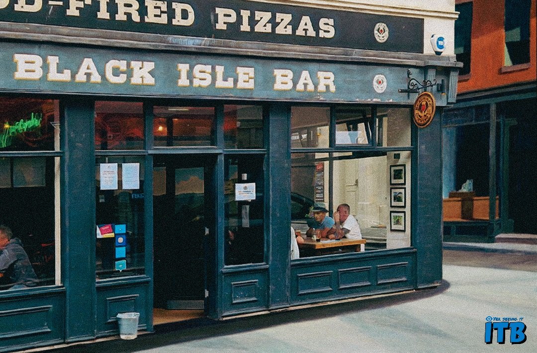 Dayhawks at the Black Isle Bar 🍻

#visitinverness #edwardhopper #nighthawks