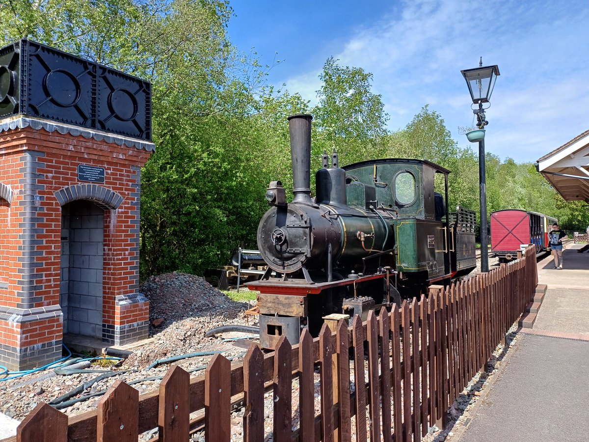 Breakfast at Apedale... I nearly forgot take a photo 🤣 The steam train came in as I was leaving #Apedale #SaturdayMorning #steamtrain