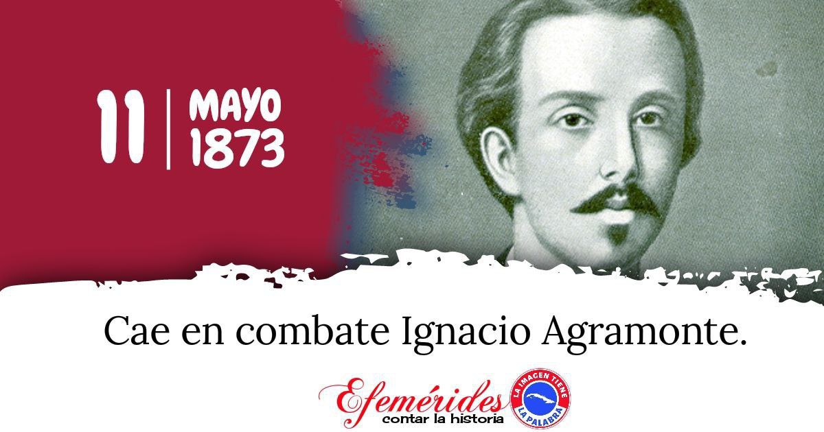 Ignacio Agramonte cabalga en la memoria de #Cuba y fe sus jóvenes. Fue él uno de los que iluminó las esperanzas de libertad que latían en el corazón de los cubanos desde la guerra de los Diez Años.