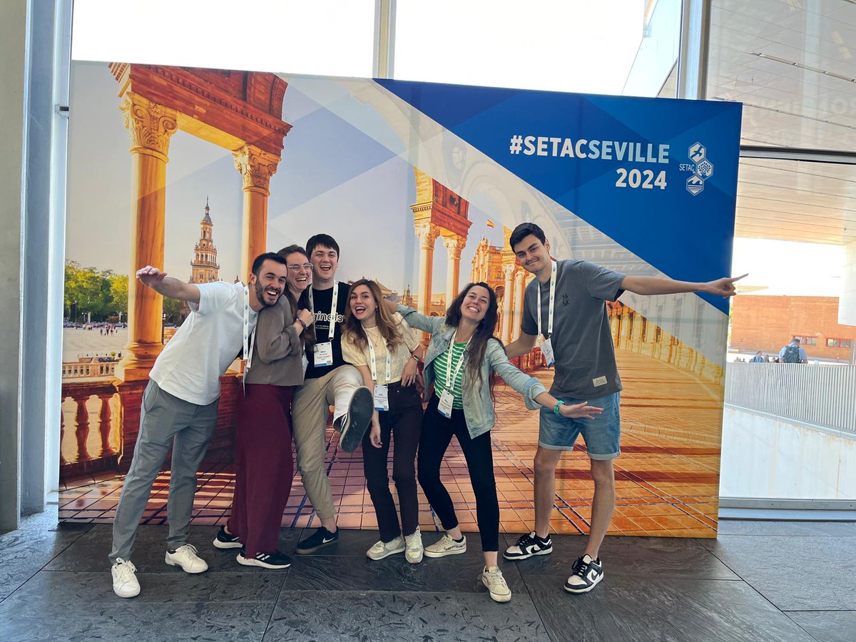 NLopezHerguedas's tweet photo. Thrilled about this week full of science and reunions at #SETACSeville! I also got the pleasure to present the results from our last publication about the efficiency of different treatments to remove CECs in WWTP! @pie_upvehu https://t.co/npBLyrNad2