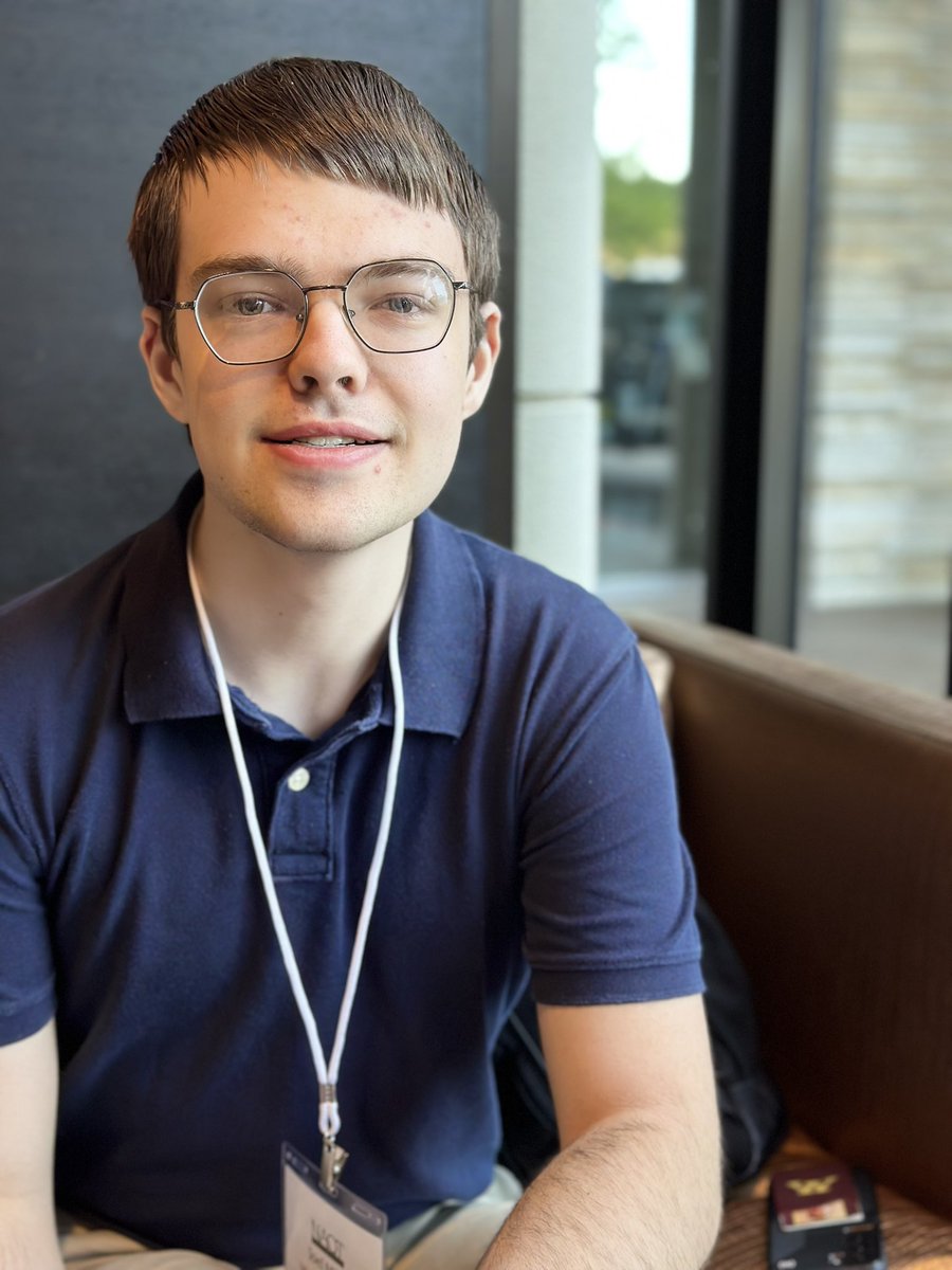 Meet Joel! Joel will be liveblogging the 2024 #msnct games. Follow along with his posts at naqt.com/#liveblog

What games should he blog about today? 

#naqt #quizbowl