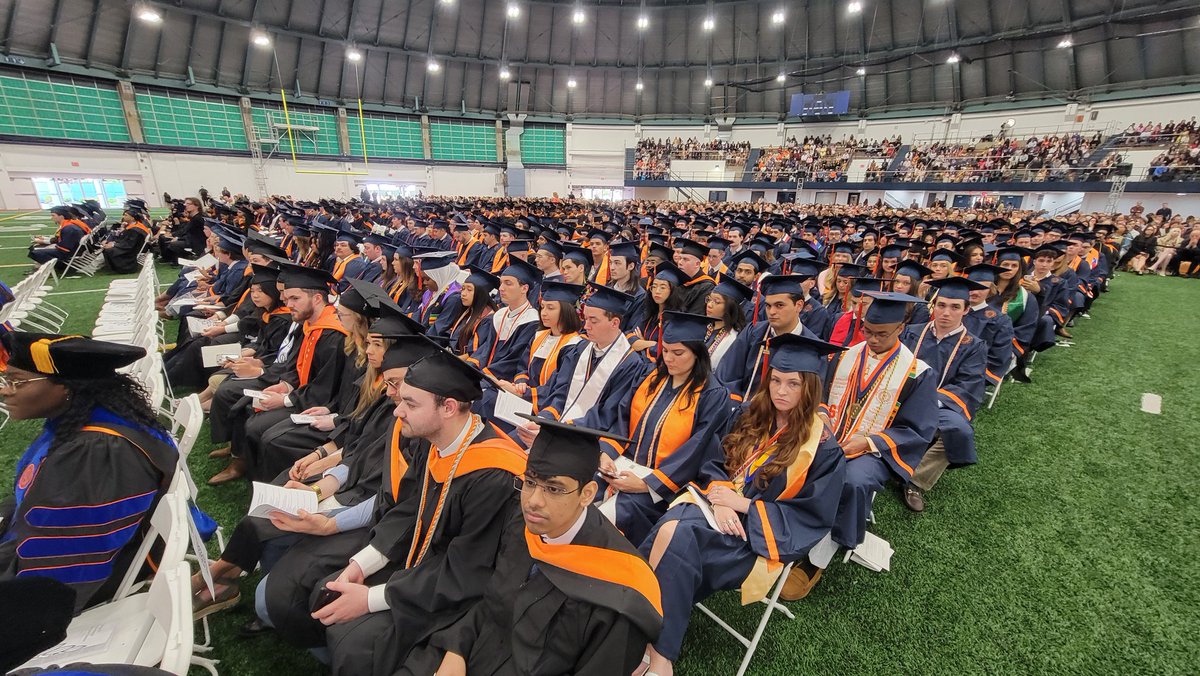 The 2024 Engineering and Computer Science Convocation is underway! #SUGrad24 #SyracuseU