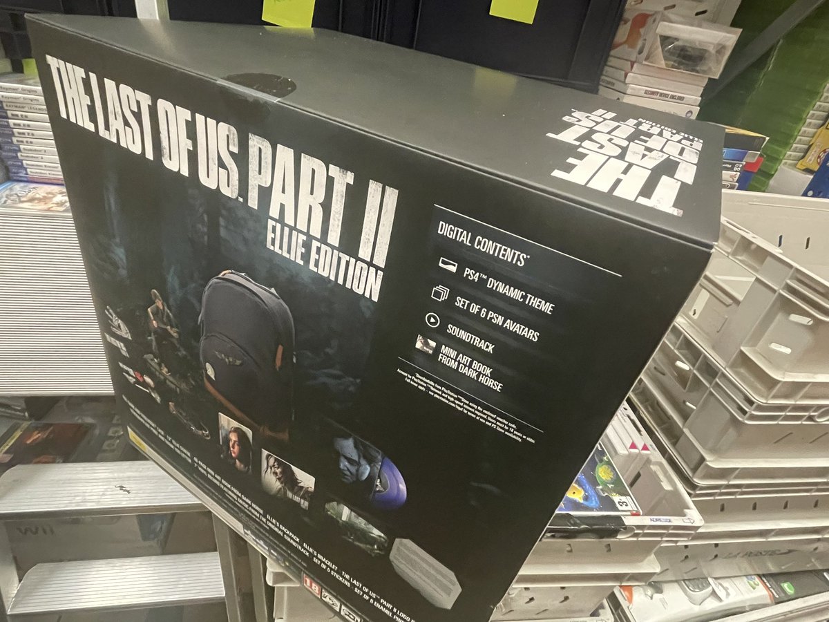 mickaelnewton_'s tweet photo. Pour le prochain vide-grenier Loisirs Numériques. Soon. Very soon ! Un thread avec des pépites et tout ⤵️

On commence avec de la belle collector The Last of Us Part II

Cc @JeuxDonne 
#brocante #videgrenier #jeuxvideo #retrogaming https://t.co/nlZHdCAkUi