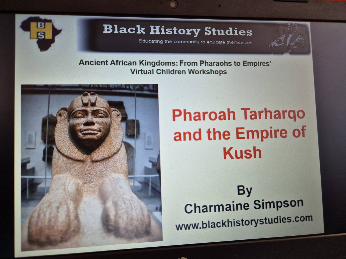 Just finished my children workshop on Pharoah Tarharqo and the Empire of Kysh from my hotel room in Lisbon inspiring the next generation of leaders. The young people were amazing as usual. Well done! #childrenworkshop #teachtheyouth #noexcuses