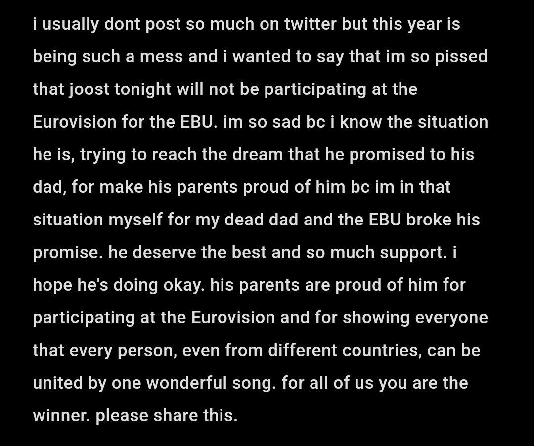 charli3xz's tweet photo. #justiceforjoost #supportjoost https://t.co/vq2N5SGQY7