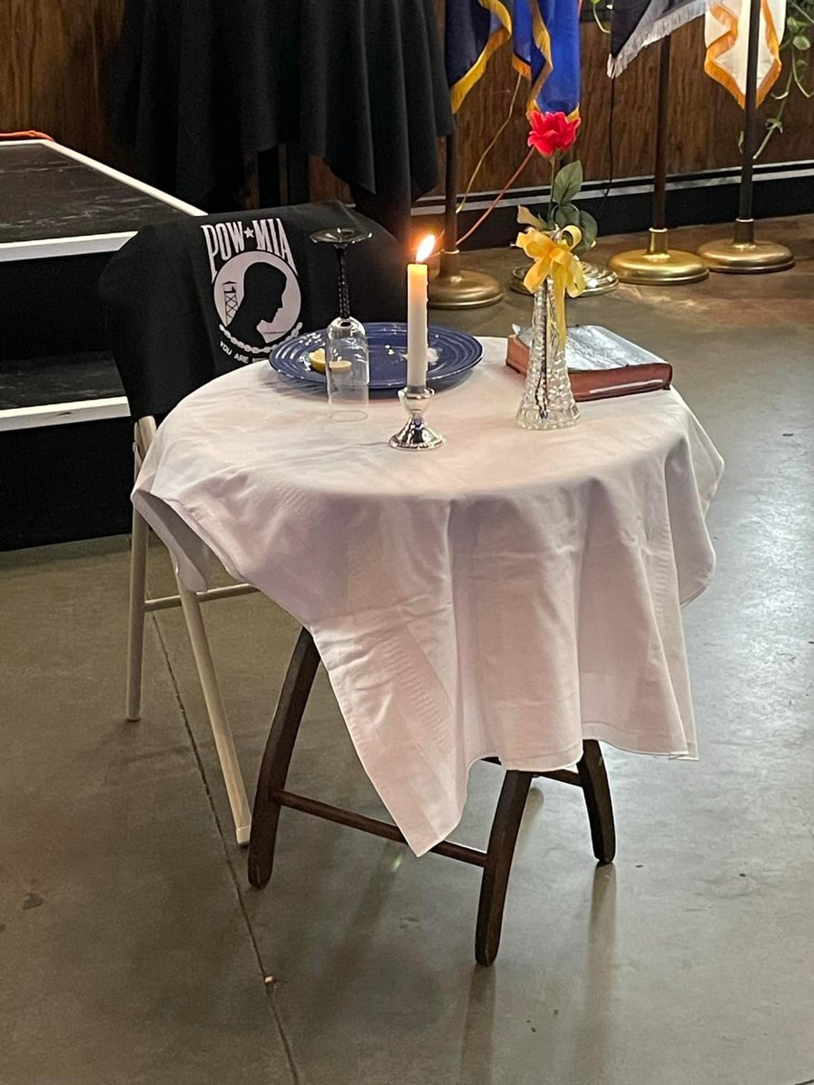 JoinerSandy's tweet image. Don’t miss these great speakers and touching Empty Chair ceremony led by @CurtisLeary. 

There will also be a military vehicle at our event. 🪖

#ncpol #veterans #emptychair