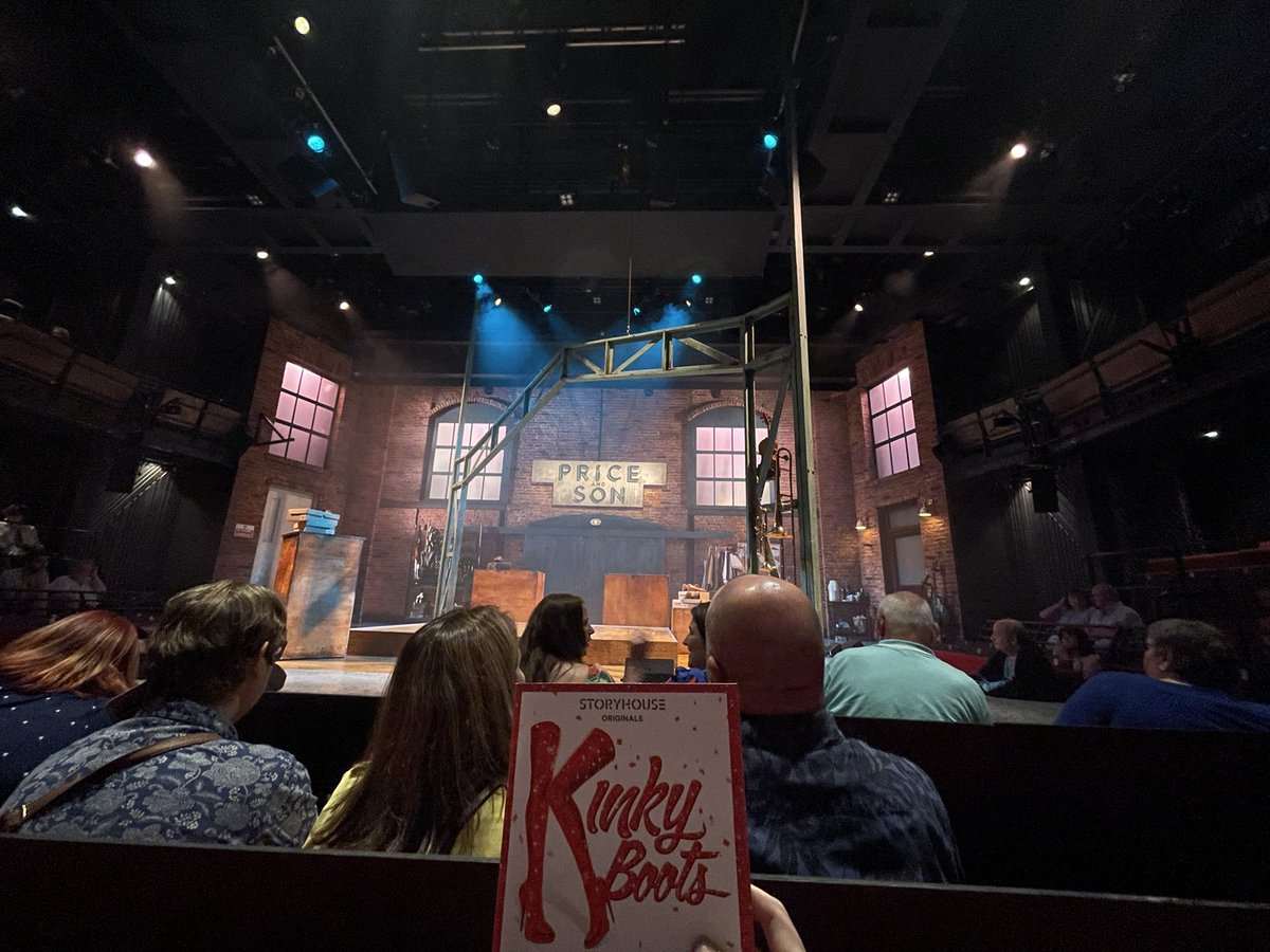 So happy to be back in one of my fave venues in the UK, a true hidden gem that is @StoryhouseLive for their original production of Cyndi Lauper and Harvey Fierstein’s Kinky Boots With @AndyLin52372009 and @debiost