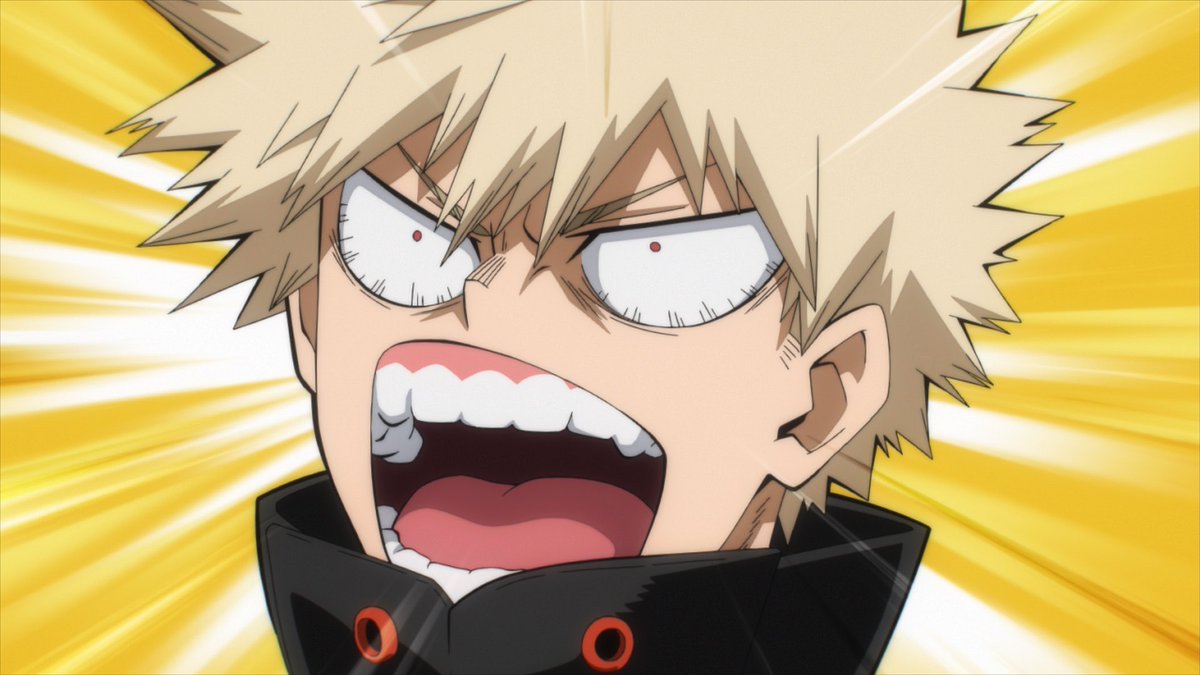 I like how Katsuki is a pretty boy but chooses to make the ugliest facial expressions on a regular basis 😂