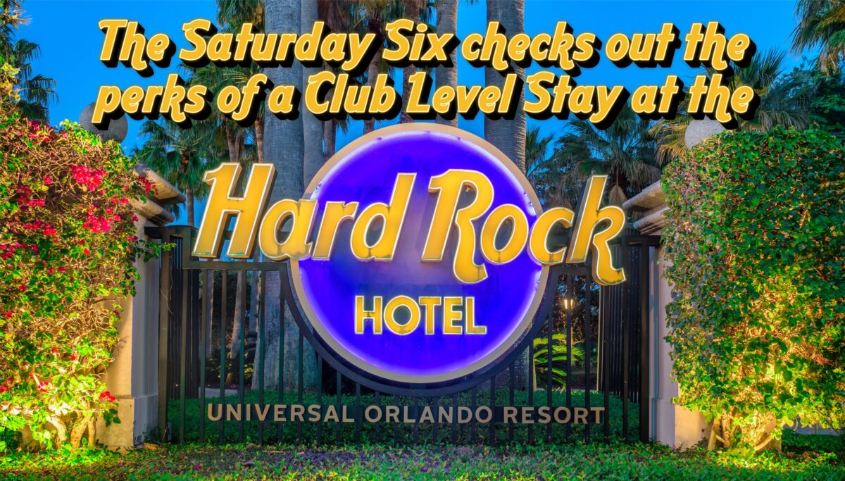 NEW: This week's SATURDAY SIX stays onsite at Universal's Hard Rock Hotel and checks out the perks guests get when staying CLUB LEVEL. touringplans.com/blog/the-satur…