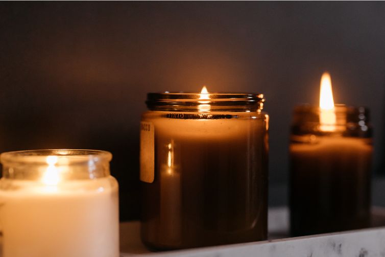 Candles are one of the most popular home accessories but can be dangerous if not used carefully. 🔥 Here's some tips to reduce the risk of fire: 🕯 Never leave them unattended 🕯 Place candles in a draught-free area 🕯 Keep out of reach of children and pets
