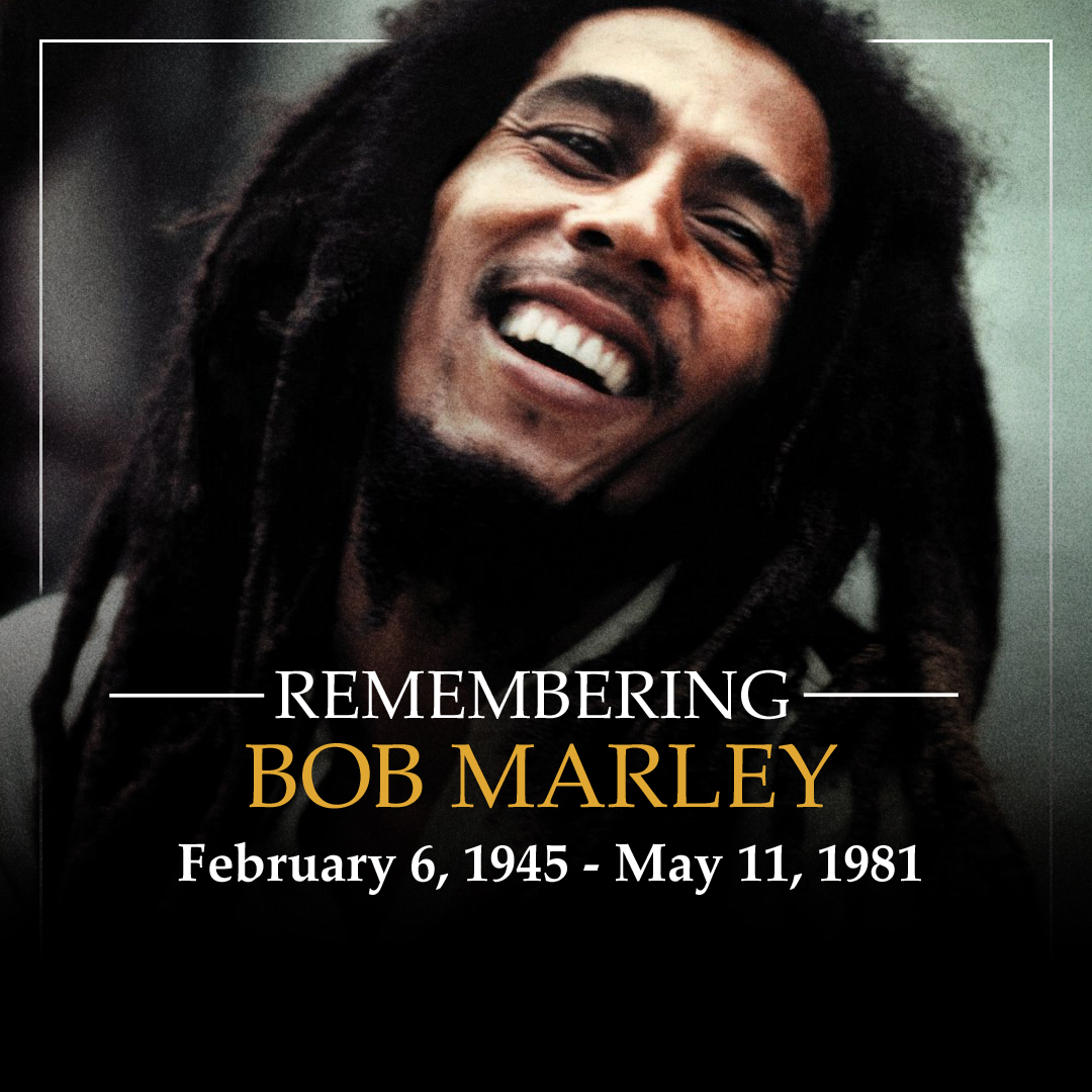 We lost @BobMarley today in 1981. What songs of his puts a smile on your face? - @JoeRockWBAB #Rock #Reggae #ClassicRock #BobMarley #RockOnRock #TodayInRock #WBAB