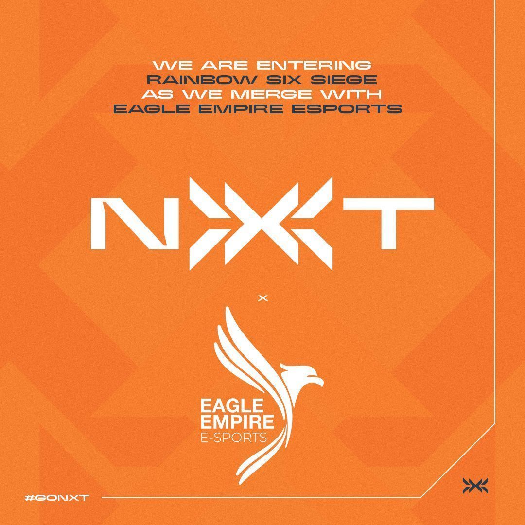 🚁 We're joining forces with @_EagleEmpire to take Rainbow Six Siege by storm!

🔗 Read more about our plans: go-nxt.com/our-entry-in-r… 

📅 Our first match? This monday in @LeagueVoltage