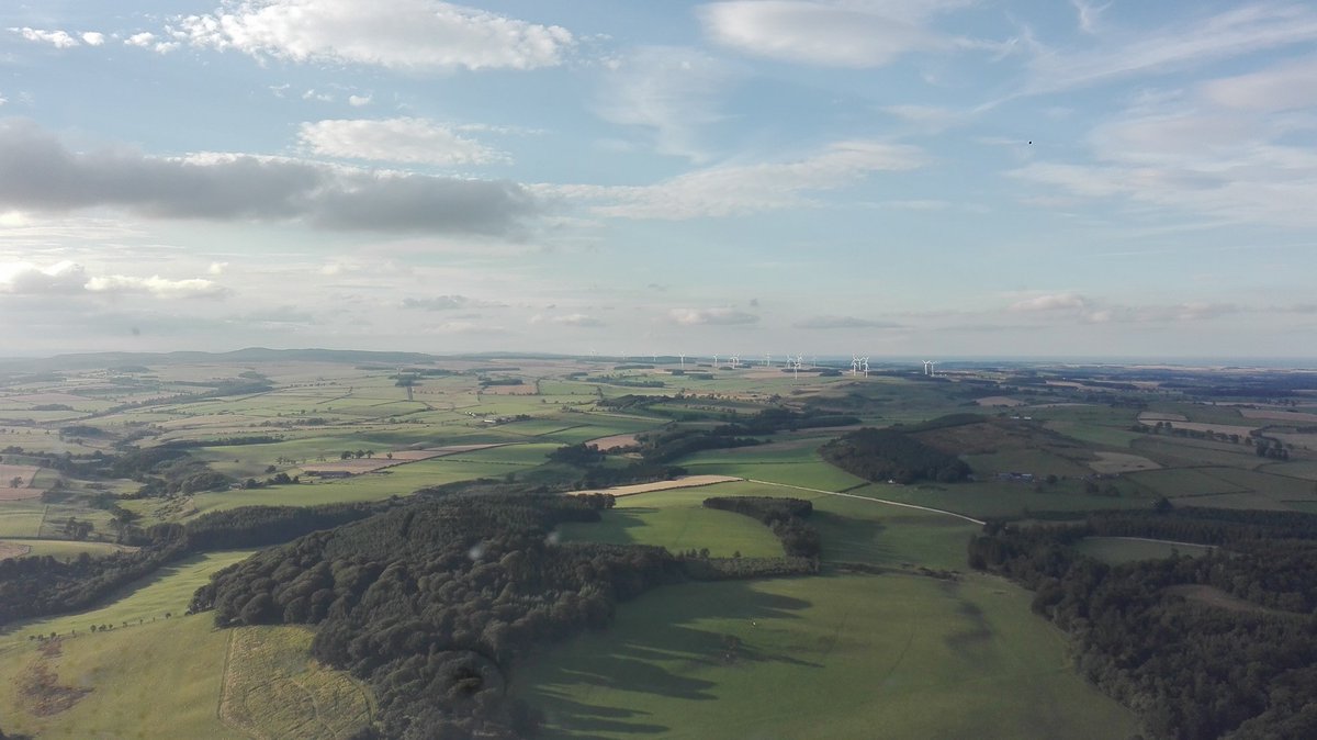 #Northumberland from our cockpit... 😍 You could take in these incredible views from the ground when you take on our Borders Walk challenge 💪 🥾 10 mile guided walk 📅 1 June 📍 Windy Gyle 🎟 gna.as/borders_walk #AirAmbulance