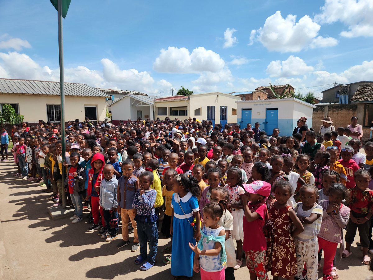 📚 Empowering through Education: @aglgroup_ 's Ongoing Partnership with Ankeniheny Public Primary School in Madagascar. Since 2021, we've boosted infrastructure, ensuring a brighter future for 760 children. #AGL #AfricaTransformation #EducationForAll 🌍💡