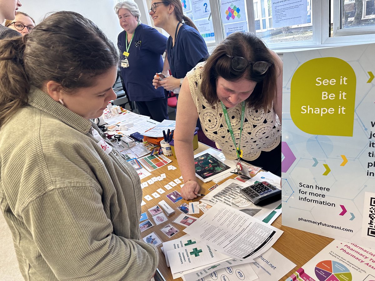 What goes on inside our hospital pharmacy? 💊
Today we welcomed almost 80 people to our department in Craigavon Area Hospital to experience all things pharmacy - whether that be the role of an assistant, technician or clinical pharmacist.
pulse.ly/ithkwq11im
#TeamSHSCT