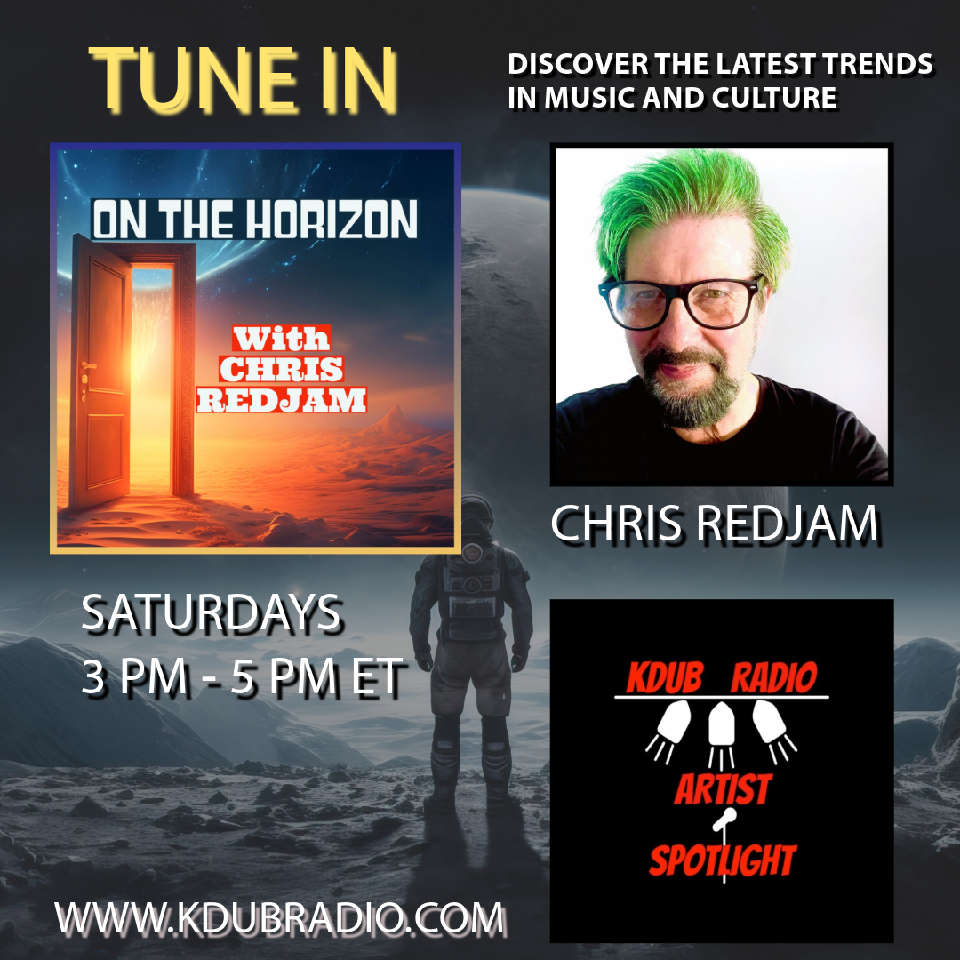 Join us at 3 p.m. ET for On the Horizon with your host, Chris Redjam. You can catch it on KDUB Radio's Artist Spotlight, the extension of KDUB Radio. kdubradio.com/artist-spotlig… @bdub1199 @chrisredjam