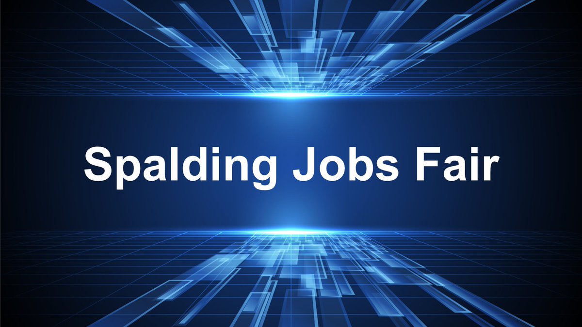 Do Not Miss out on the Spalding Jobs Fair Come along meet employers and get advice on Job Seeking Friday 17th May 10am - 2pm At Springfield Exhibition Centre, in the Main Hall, Camel Gate, Spalding #LincsJobs