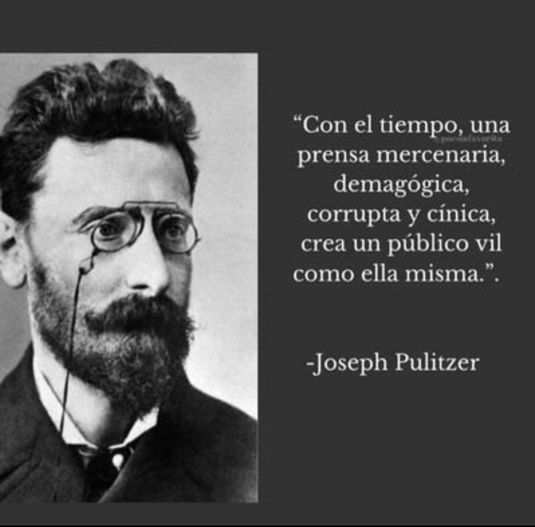 @wilsonariasc Acá le hacen apología a la maldad, a la perversidad!! Han ' creado' una sociedad que disfruta más con el odio y el egoísmo, que con el altruismo Pulitzer tenía toda la razón!!!👇🏿👇🏿👇🏿👇🏿👇🏿👇🏿👇🏿👇🏿👇🏿