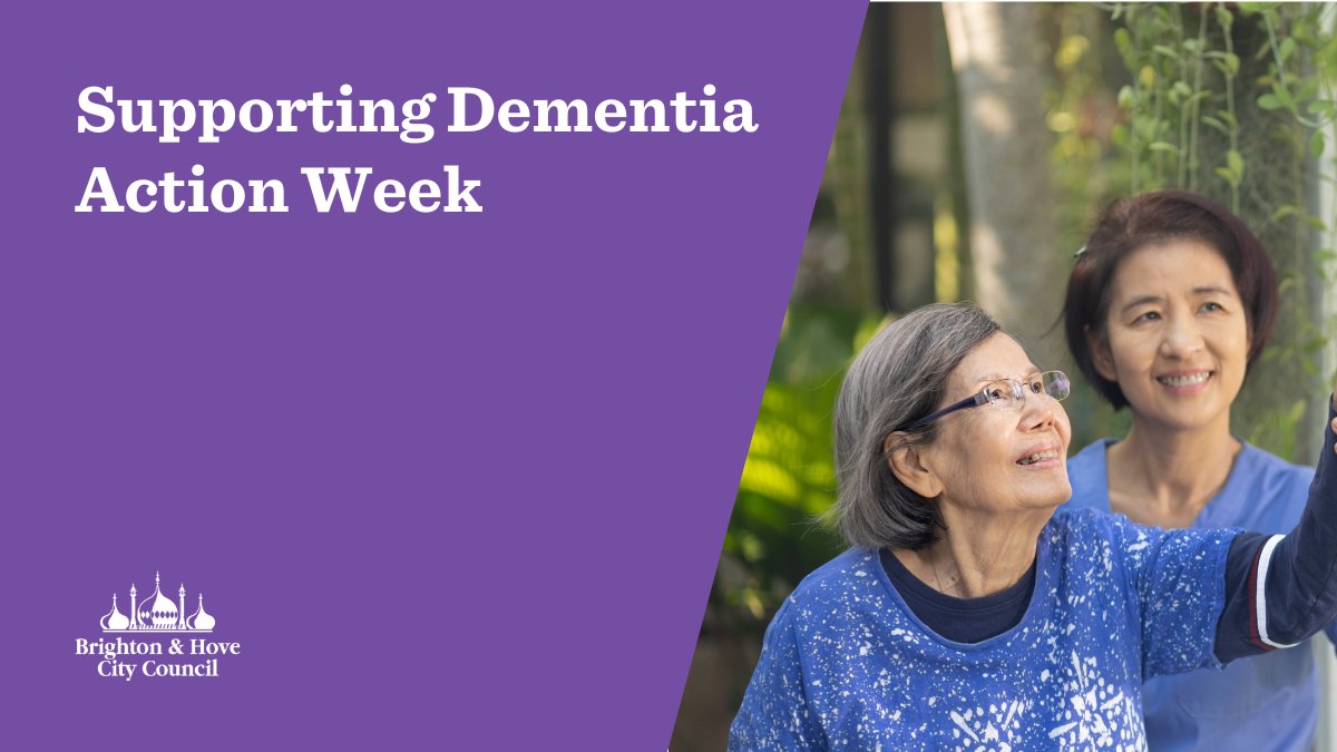 It's #DementiaActionWeek starting Monday 13 May! We’re supporting events taking place across the city for people living with dementia and their loved ones, including a fun seated exercise to music session for all. Take a look at what's on 👉 ow.ly/POyl50RBapY