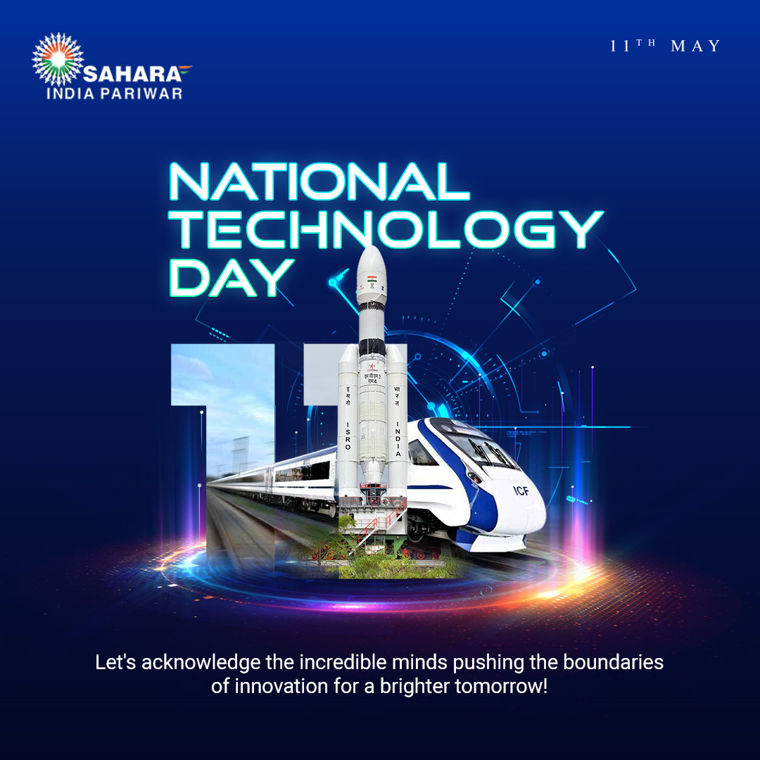On the occasion of National Technology Day, we celebrate tomorrow's innovations. Let's embrace the power of tech that connects us, educates us and keeps us moving forward. #NationalTechnologyDay