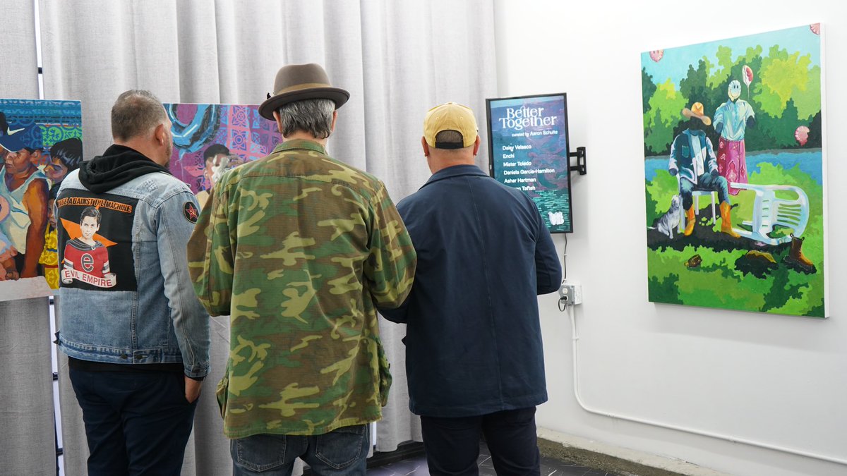 Better Together
curated by Aaron Schulte

On view through June 1, 2024

IDOLWILD
Gallery Hours:
Thursday-Saturday 1-5pm 
&amp; by Appointment.